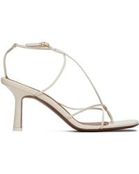 Neous - Off-white Alphard Heeled Sandals - Lyst