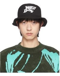 we11done - Basic Logo Bucket Hat - Lyst