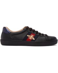 Gucci Tiger Ace Sneakers in White for Men | Lyst
