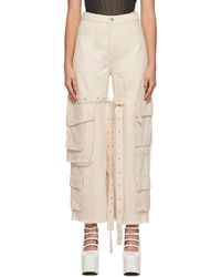 Marques'Almeida - Marques Almeida Multi-Pocket Jeans - Lyst