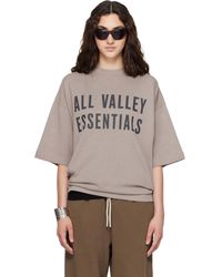 Fear Of God - Taupe Merch T-Shirt - Lyst
