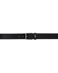 BOSS - Leather Signature-Stripe Keeper Trim Belt - Lyst