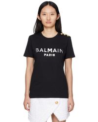 Balmain ロゴ Tシャツ - マルチカラー