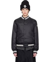 Moncler - Bouchet Reversible Down Bomber Jacket - Lyst
