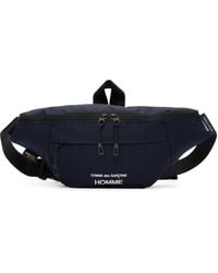 Comme des Garçons - Sac Messager Bleu Marine En Cordura - Lyst
