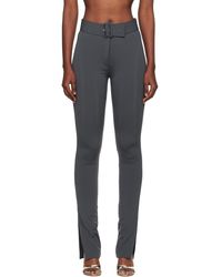 Courreges - Buckle Tech Jersey Leggings - Lyst