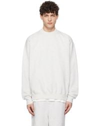 Y-3 - French Terry Crew Sweatshirt - Lyst