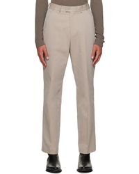 Our Legacy - Taupe Darien Trousers - Lyst
