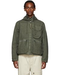 C.P. Company Cp Company Ba Tic Hooded Field Jacket in Green for Men | Lyst