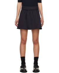 Max Mara - Black Nettuno Miniskirt - Lyst