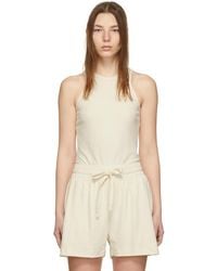Halfboy - Off- Terry Bodysuit - Lyst