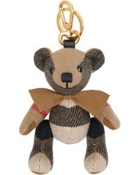 Burberry - Thomas Bear Charm Keychain - Lyst