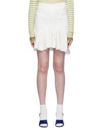 TALIA BYRE - Asymmetric Miniskirt - Lyst