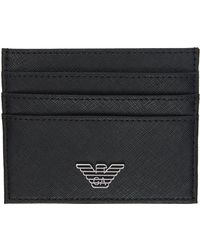 Emporio Armani - Regenerated Faux-leather Card Holder - Lyst