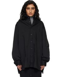 Y-3 - Cotton Long Sleeve Shirt - Lyst