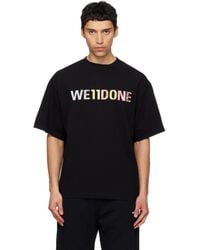 we11done - Patchwork T-Shirt - Lyst