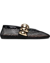 Alaïa - Mesh Pebble Ballet Flats - Lyst