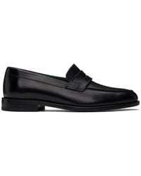 Paul Smith - Black Leather Montego Loafers - Lyst