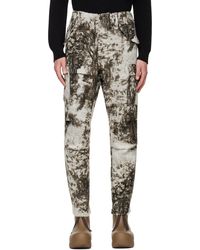 4SDESIGNS - Off- & Tucked Cargo Pants - Lyst