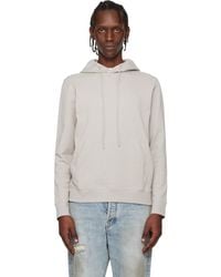 BOSS - Logo Patch Cotton-Terry Hoodie - Lyst