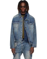 ANDERSSON BELL - Asymmetric Layered Denim Jacket - Lyst