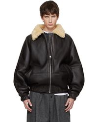 Jacquemus - 'The Bombardier' Shearling Jacket - Lyst