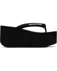 Alexander Wang - Jenna Thong Platform Heeled Sandals - Lyst