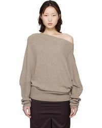 Cordera - Merino Wool Off-Shoulder Sweater - Lyst