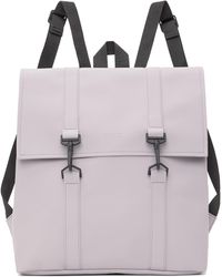 Rains - Mini sac à dos de style messager mauve - Lyst