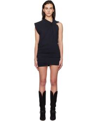 Isabel Marant - Robe Courte Leany Noire - Lyst