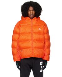Nike - Orange 'lunar Lake' Jacket - Lyst