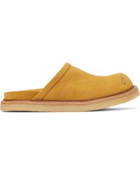 Adererror - Flâneurs Incurvés À Enfiler De Style Sabot 02 Brun Clair - Lyst