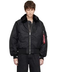 MASTERMIND WORLD - Alpha Industries Edition B-15 Flight Reversible Bomber Jacket - Lyst