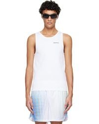 CASABLANCA - Ribbed Tank Top - Lyst