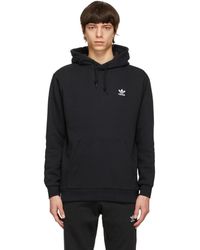 adidas originals authentic hoody in black dh3851