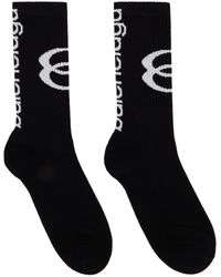 Balenciaga - Black Unity Socks - Lyst