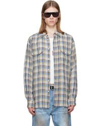 DSquared² - Canadian Vintage Linen Shirt - Lyst