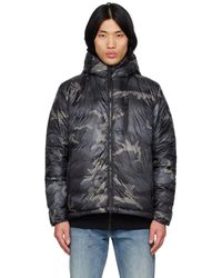 Canada Goose - Black Black Label Lodge Down Jacket - Lyst