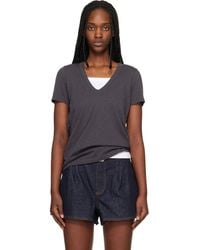 Rag & Bone - 'The Slub Vee' T-Shirt - Lyst