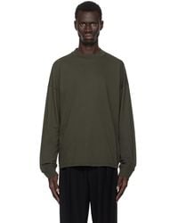 The Row - Mock-Neck Drago Cotton Jersey T-Shirt - Lyst