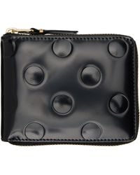 Comme des Garçons - Dots Embossed Leather Wallet - Lyst
