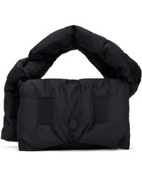 Issey Miyake - Sac Carré Capitonné Noir - Lyst