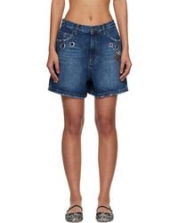 Marc Jacobs - Grommet Denim Shorts - Lyst