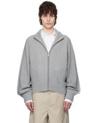 C2H4 - Fair Isle Knit Zip Jacket - Lyst