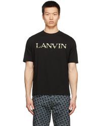 Lanvin Embroide T-shirt - Black