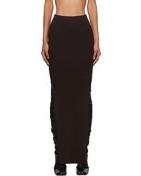 Rick Owens - Concordians Sacriskirt Midi Skirt - Lyst