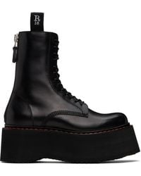 R13 - Double Stack Boots - Lyst