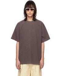 Max Mara - T-shirt blocco brun - Lyst