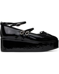 Repetto - Ballerines De Style Chaussures Charles Ix Cendrillon Noires À Plateforme - Lyst