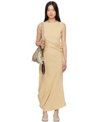 Lemaire - Twisted Midi Dress - Lyst